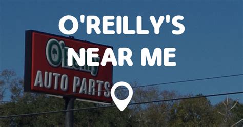We are also one of many O'Reilly locations that offer brake rotor and drum resurfacing. . Nearest oreillys to my location
